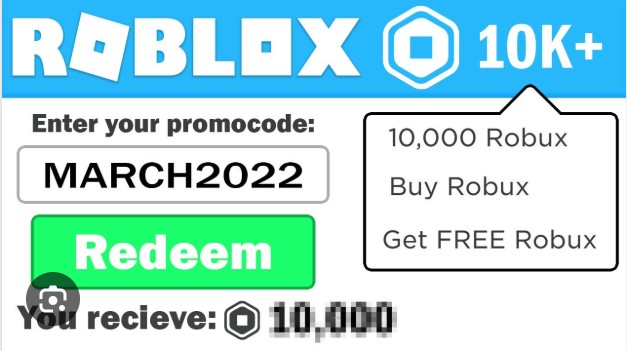 free robux codes 2025