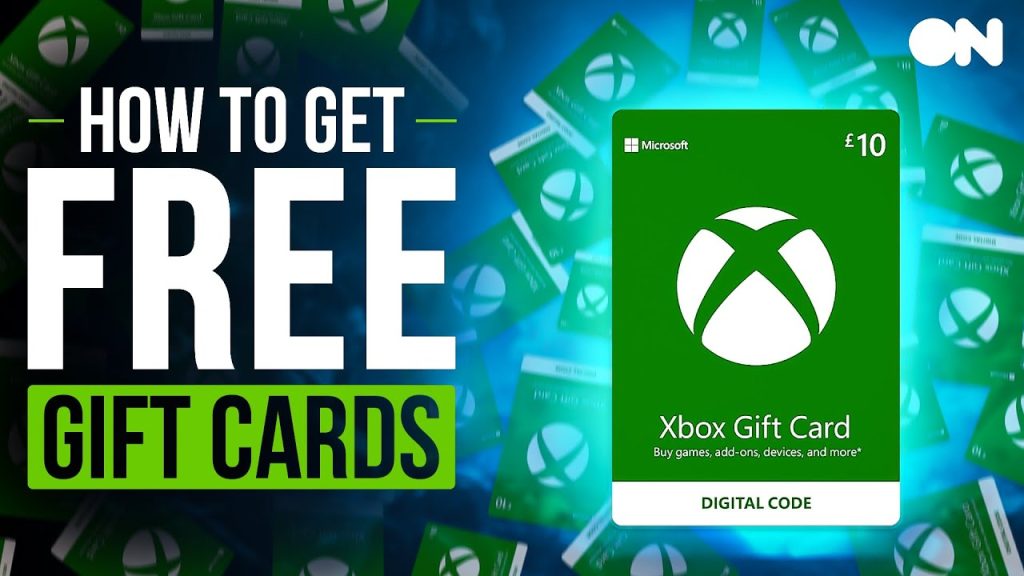 How to get free Xbox gift card codes for redeem.  
